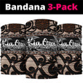 Kia Ora New Zealand Neck Gaiter Aotearoa Proud Maori Silver Fern - Aussie Hoodie