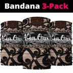 Kia Ora New Zealand Neck Gaiter Aotearoa Proud Maori Silver Fern - Aussie Hoodie
