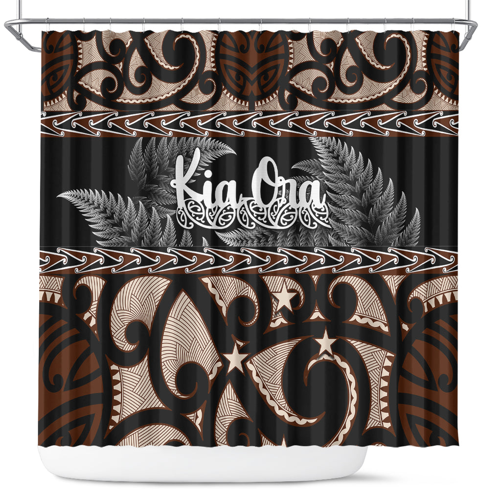 kia-ora-new-zealand-shower-curtain-aotearoa-proud-maori-with-silver-fern