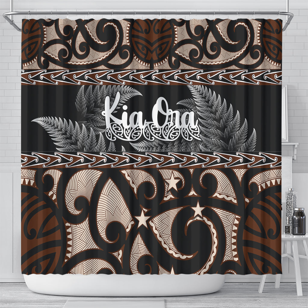 kia-ora-new-zealand-shower-curtain-aotearoa-proud-maori-with-silver-fern