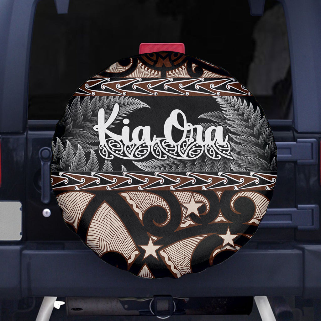 kia-ora-new-zealand-spare-tire-cover-aotearoa-proud-maori-with-silver-fern