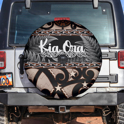 kia-ora-new-zealand-spare-tire-cover-aotearoa-proud-maori-with-silver-fern