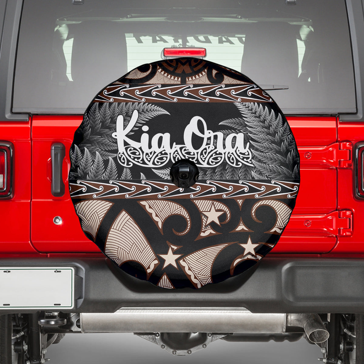 kia-ora-new-zealand-spare-tire-cover-aotearoa-proud-maori-with-silver-fern