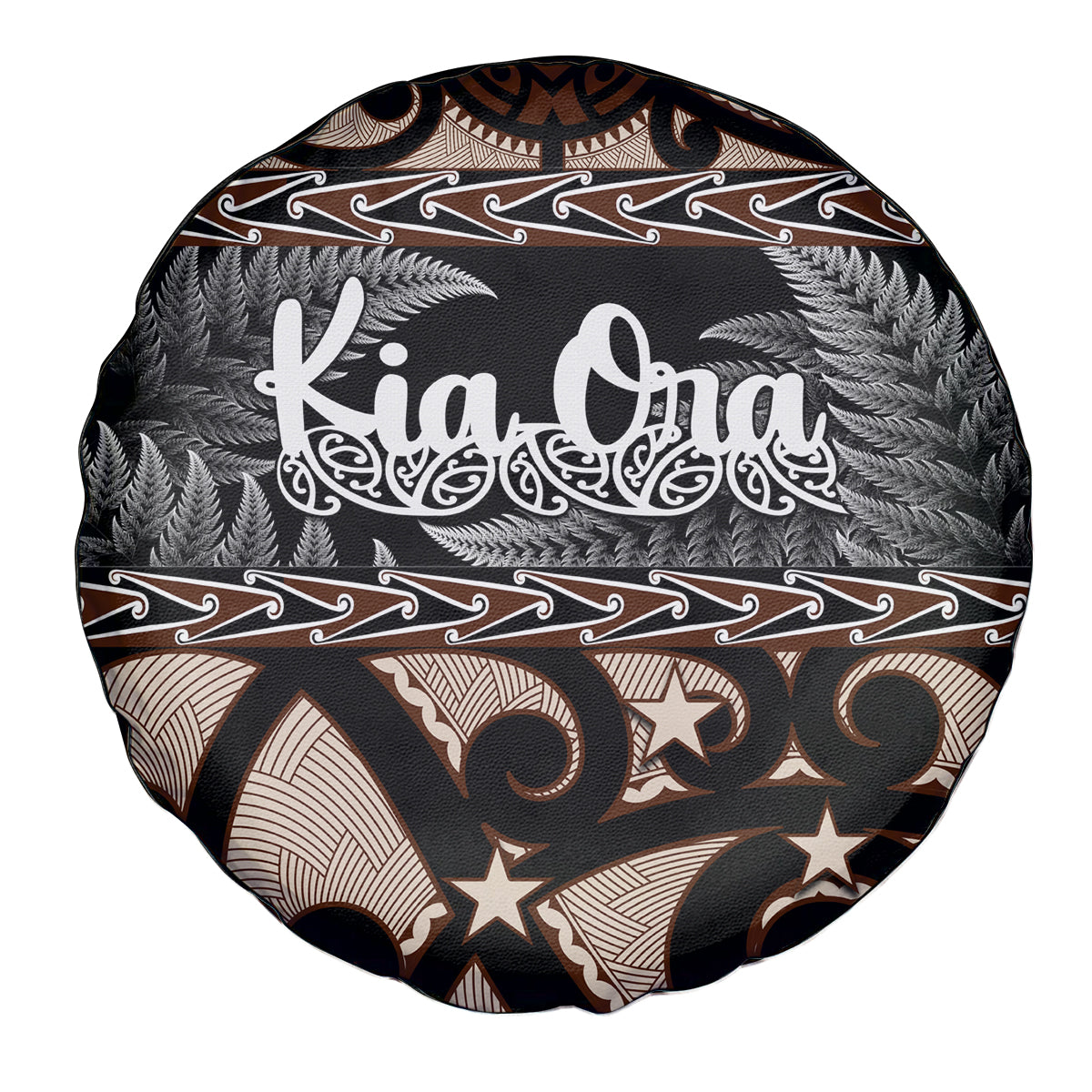 kia-ora-new-zealand-spare-tire-cover-aotearoa-proud-maori-with-silver-fern