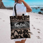 Kia Ora New Zealand Tote Bag Aotearoa Proud Maori Silver Fern - Aussie Hoodie
