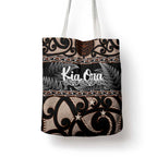 Kia Ora New Zealand Tote Bag Aotearoa Proud Maori Silver Fern - Aussie Hoodie