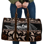 Kia Ora New Zealand Travel Bag Aotearoa Proud Maori Silver Fern - Aussie Hoodie
