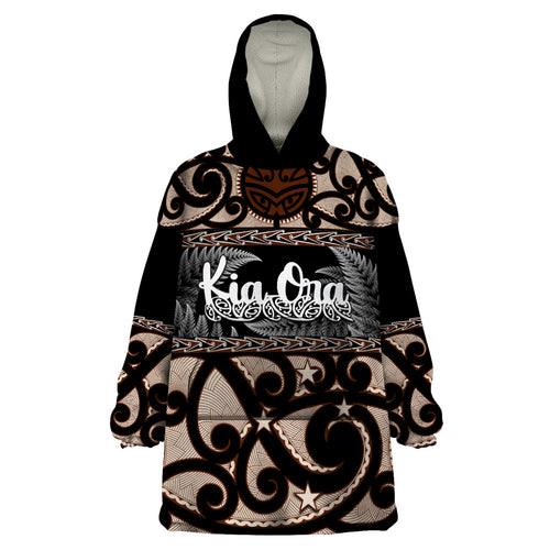 kia-ora-new-zealand-wearable-blanket-hoodie-aotearoa-proud-maori-with-silver-fern