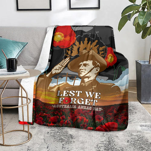 australia-anzac-day-blanket-lest-we-forget-australian-army-corps