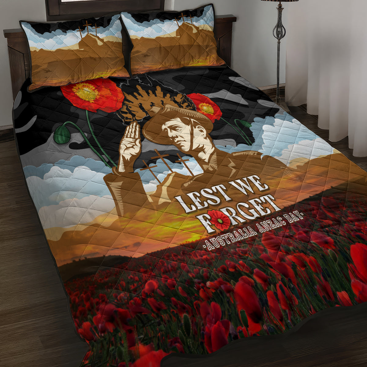 australia-anzac-day-quilt-bed-set-lest-we-forget-australian-army-corps