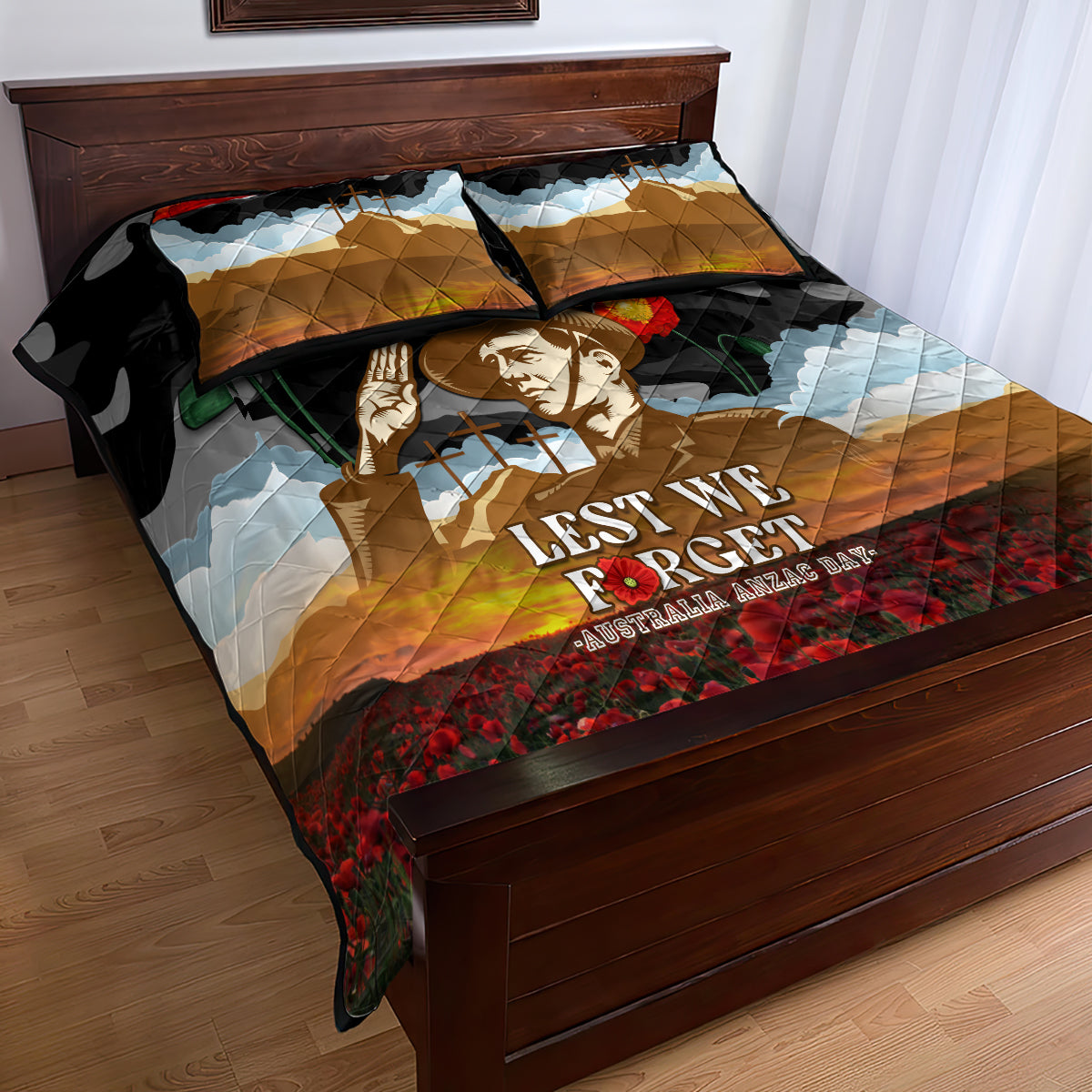 australia-anzac-day-quilt-bed-set-lest-we-forget-australian-army-corps