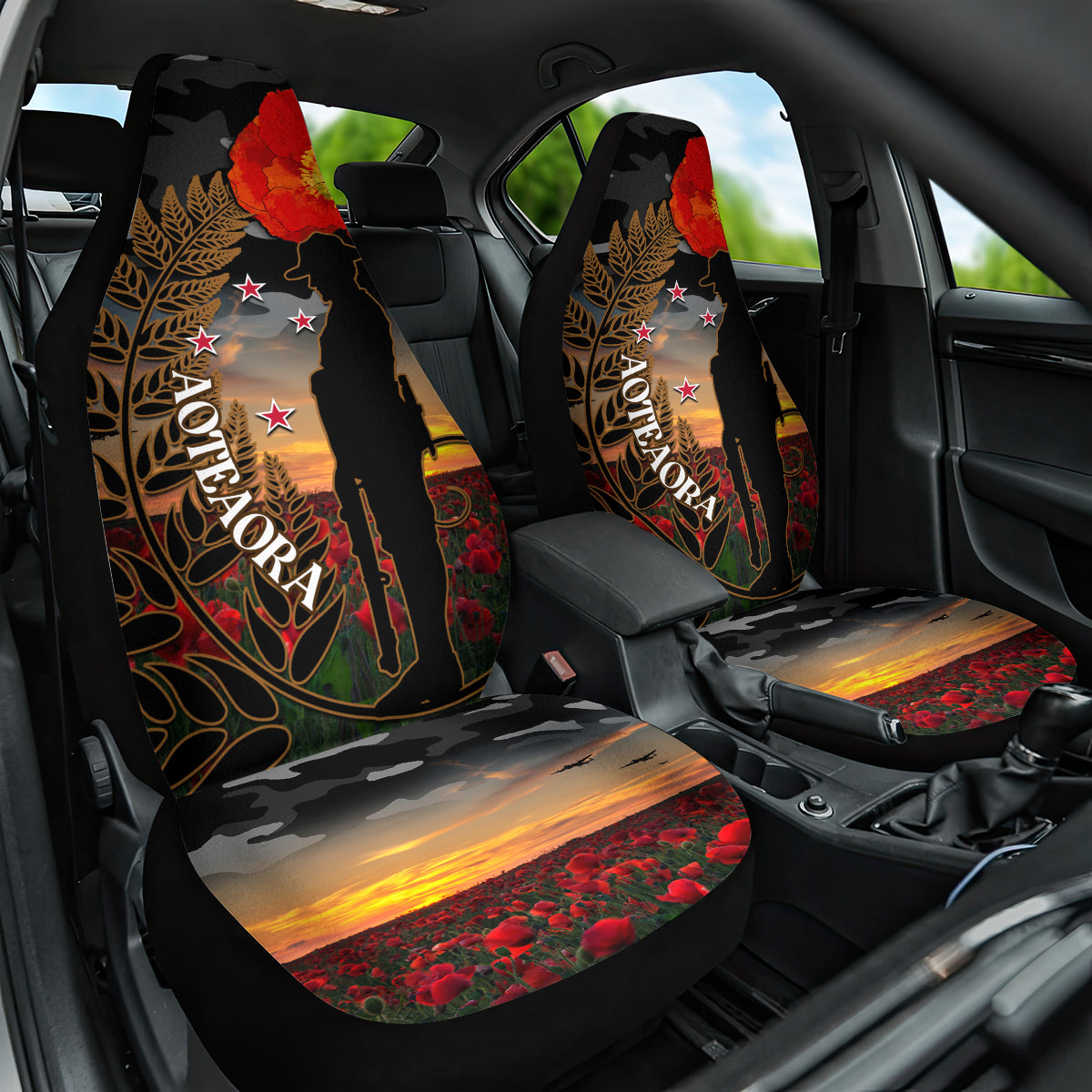 new-zealand-anzac-day-car-seat-cover-lest-we-forget-silver-fern-with-camouflage