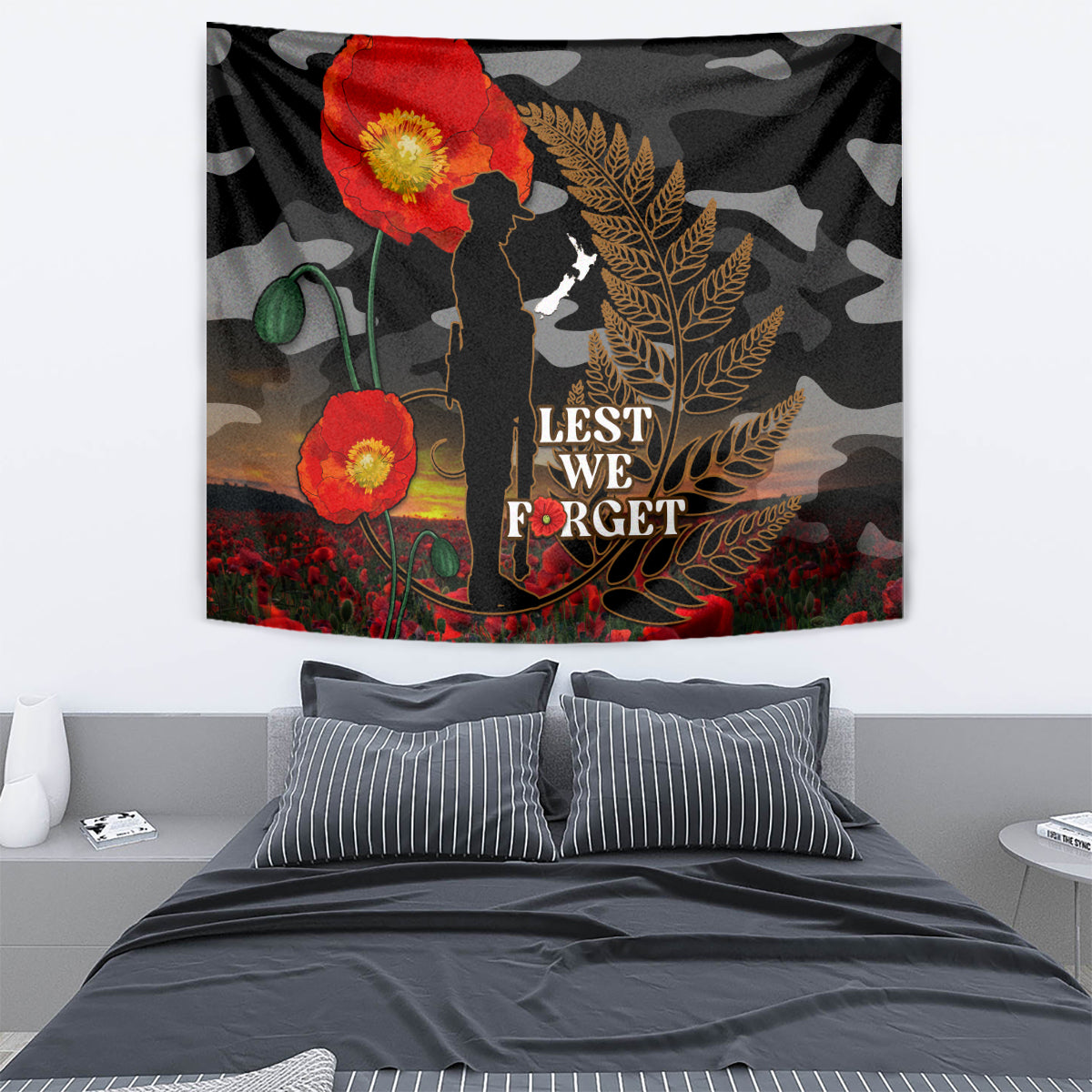 new-zealand-anzac-day-tapestry-lest-we-forget-silver-fern-with-camouflage