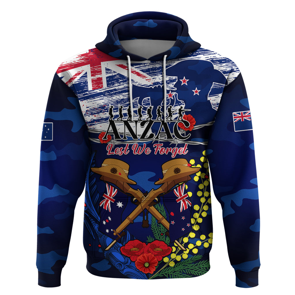 australia-and-new-zealand-anzac-day-hoodie-lest-we-forget-silver-fern-with-golden-wattle