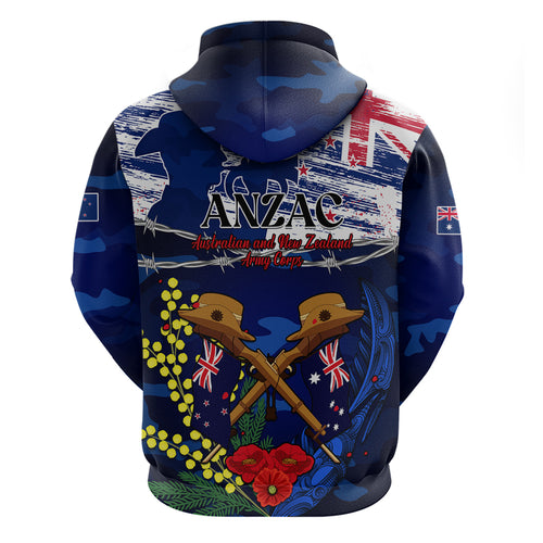 australia-and-new-zealand-anzac-day-hoodie-lest-we-forget-silver-fern-with-golden-wattle