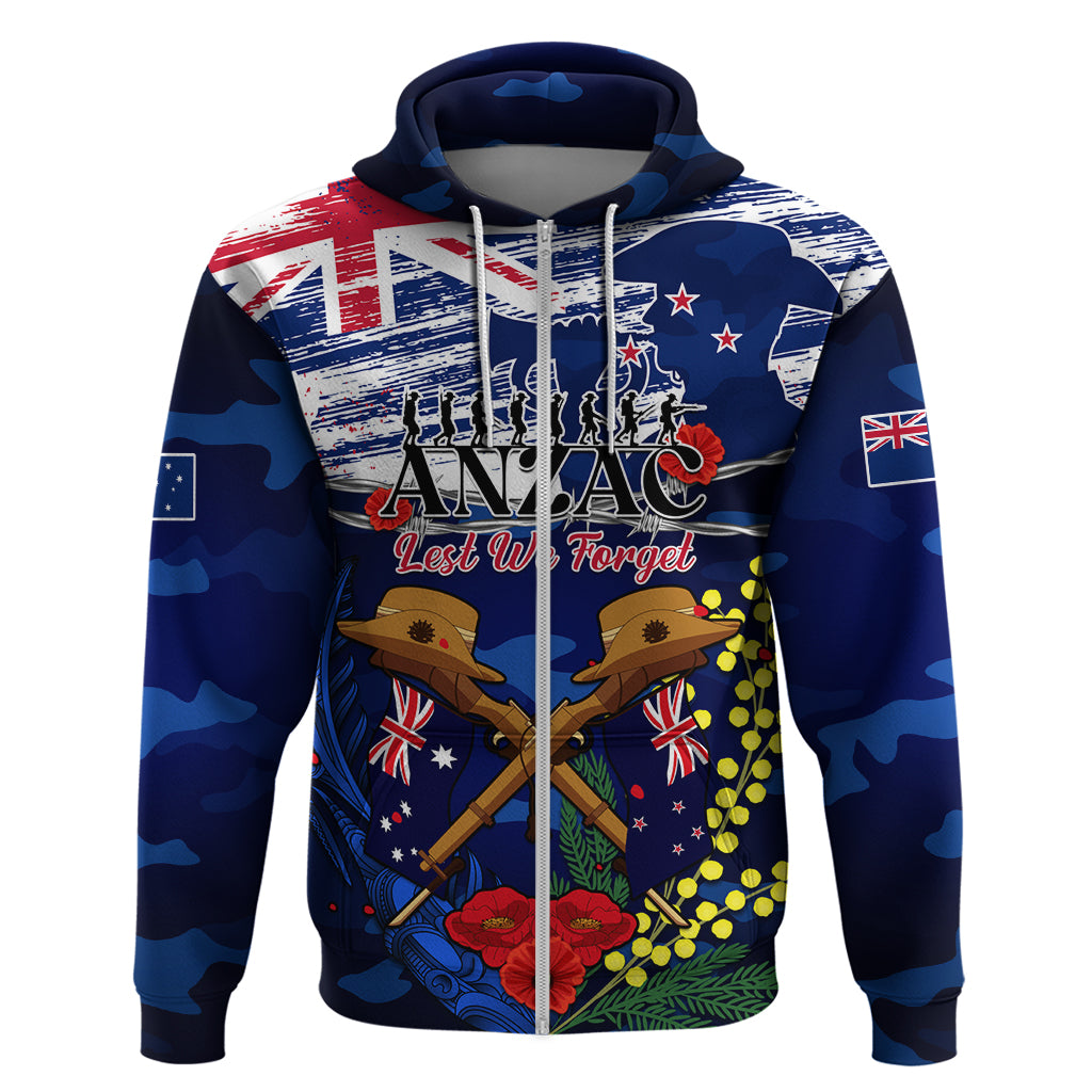 australia-and-new-zealand-anzac-day-hoodie-lest-we-forget-silver-fern-with-golden-wattle