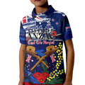 australia-and-new-zealand-anzac-day-kid-polo-shirt-lest-we-forget-silver-fern-with-golden-wattle