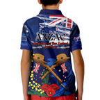 australia-and-new-zealand-anzac-day-kid-polo-shirt-lest-we-forget-silver-fern-with-golden-wattle