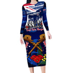 australia-and-new-zealand-anzac-day-long-sleeve-bodycon-dress-lest-we-forget-silver-fern-with-golden-wattle