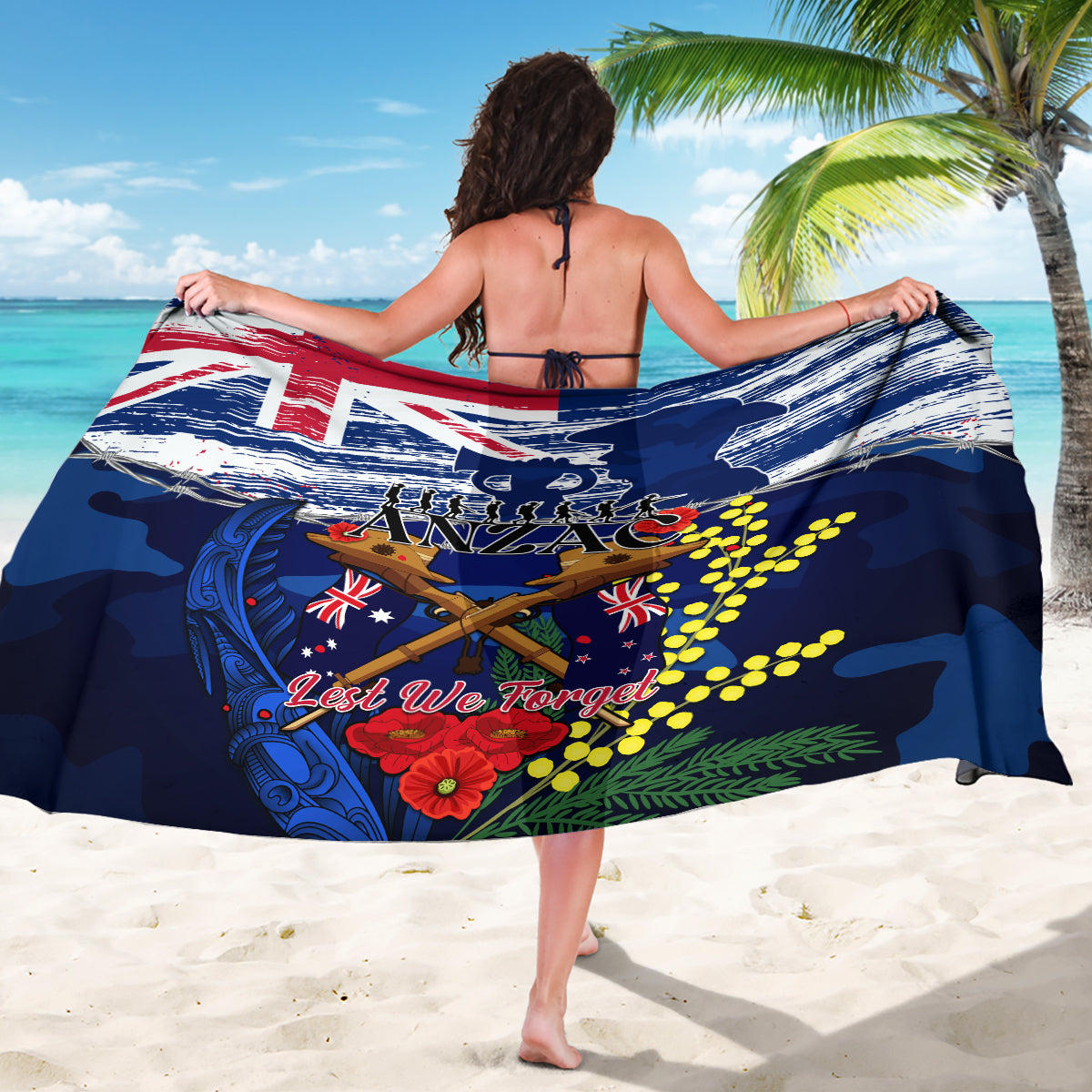 australia-and-new-zealand-anzac-day-sarong-lest-we-forget-silver-fern-with-golden-wattle