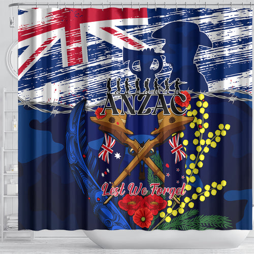 australia-and-new-zealand-anzac-day-shower-curtain-lest-we-forget-silver-fern-with-golden-wattle