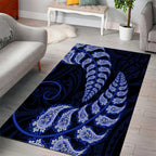 blue-new-zealand-paisley-silver-fern-area-rug-aotearoa-maori