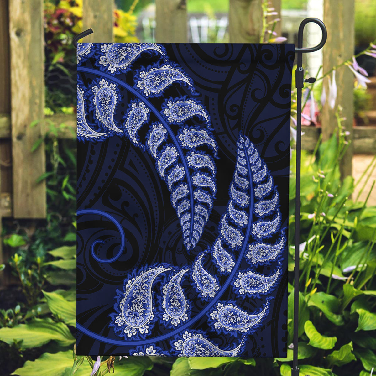 blue-new-zealand-paisley-silver-fern-garden-flag-aotearoa-maori