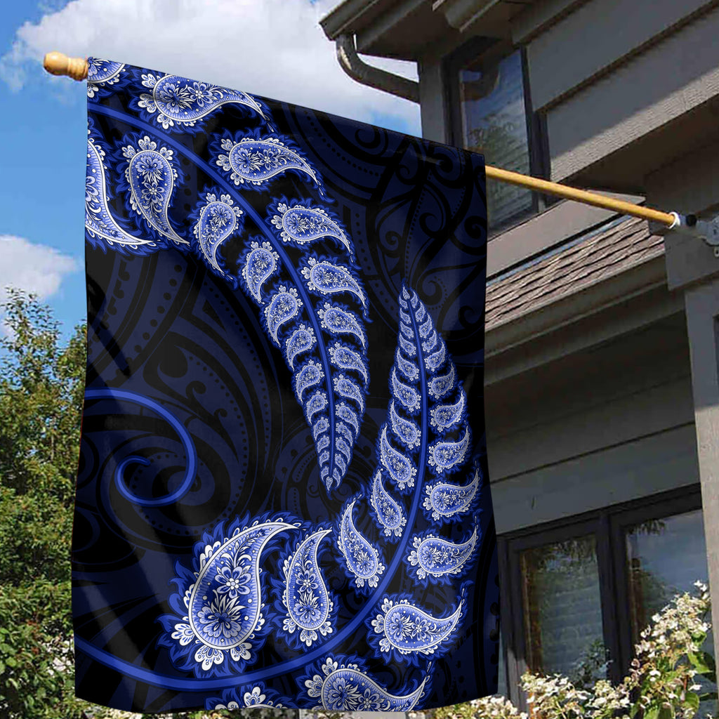 blue-new-zealand-paisley-silver-fern-garden-flag-aotearoa-maori