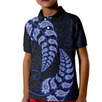 blue-new-zealand-paisley-silver-fern-kid-polo-shirt-aotearoa-maori
