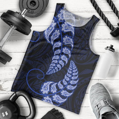 blue-new-zealand-paisley-silver-fern-men-tank-top-aotearoa-maori