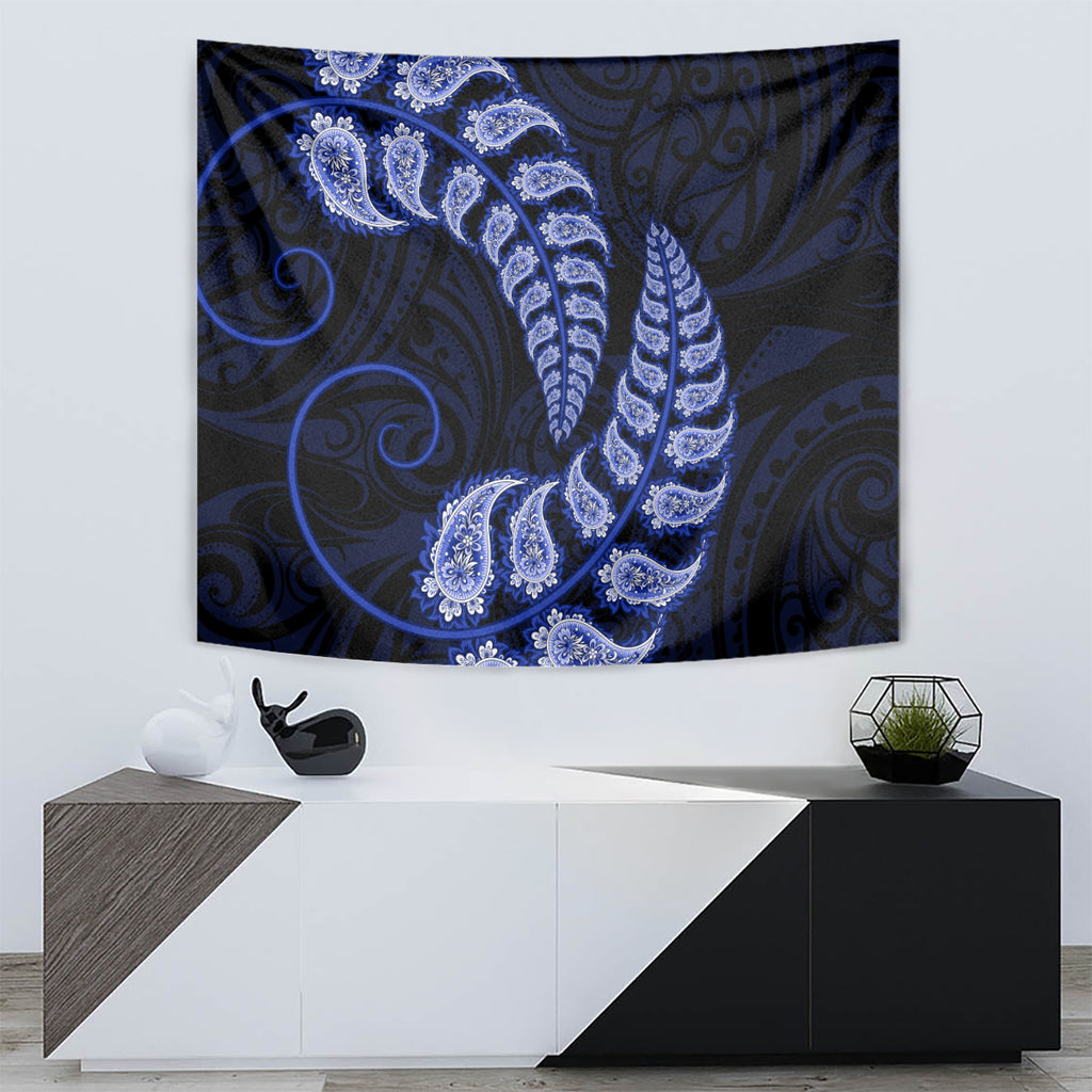blue-new-zealand-paisley-silver-fern-tapestry-aotearoa-maori