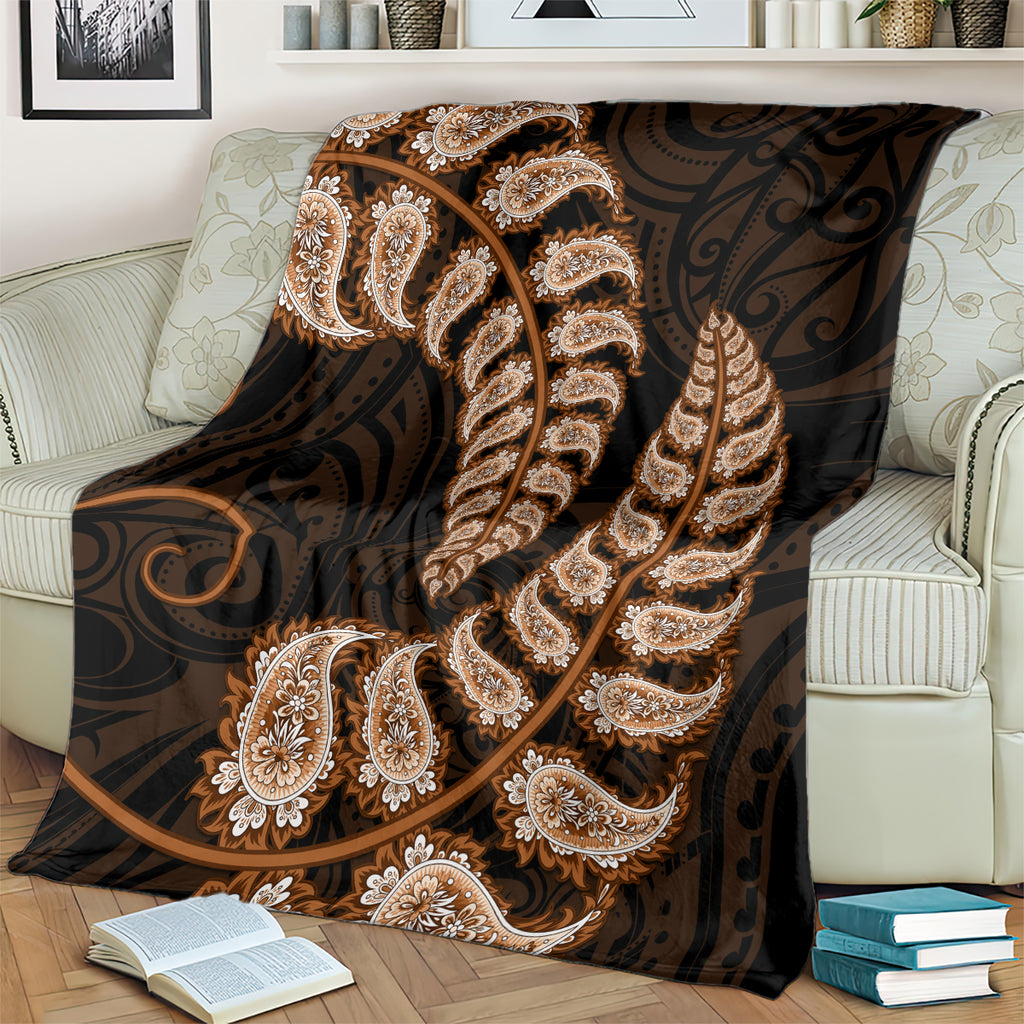 brown-new-zealand-paisley-silver-fern-blanket-aotearoa-maori