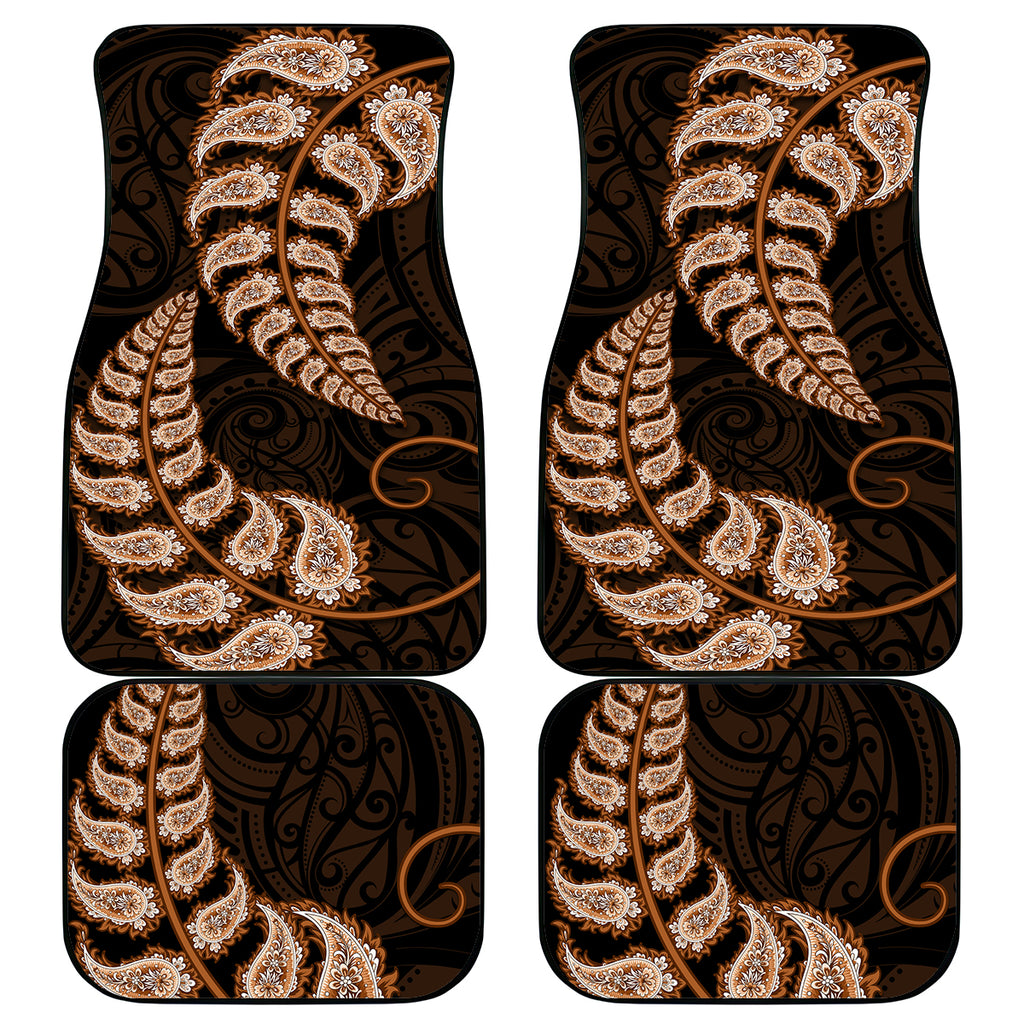 brown-new-zealand-paisley-silver-fern-car-mats-aotearoa-maori