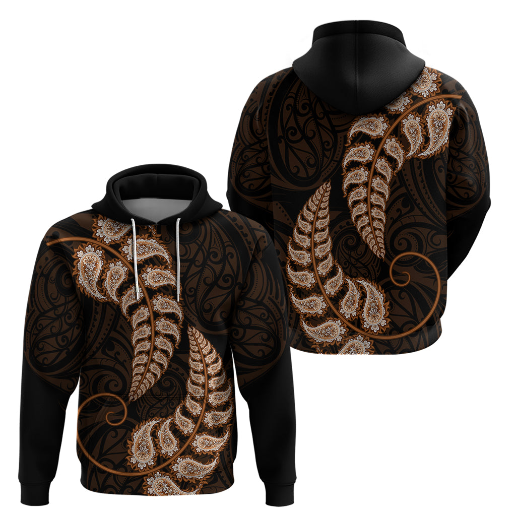 brown-new-zealand-paisley-silver-fern-hoodie-aotearoa-maori