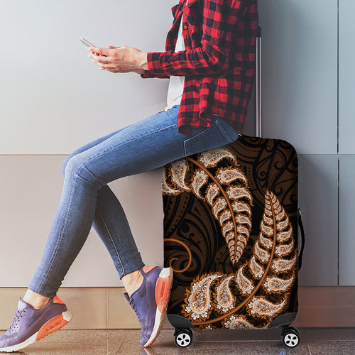 brown-new-zealand-paisley-silver-fern-luggage-cover-aotearoa-maori