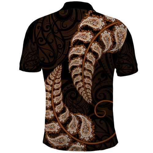 brown-new-zealand-paisley-silver-fern-polo-shirt-aotearoa-maori