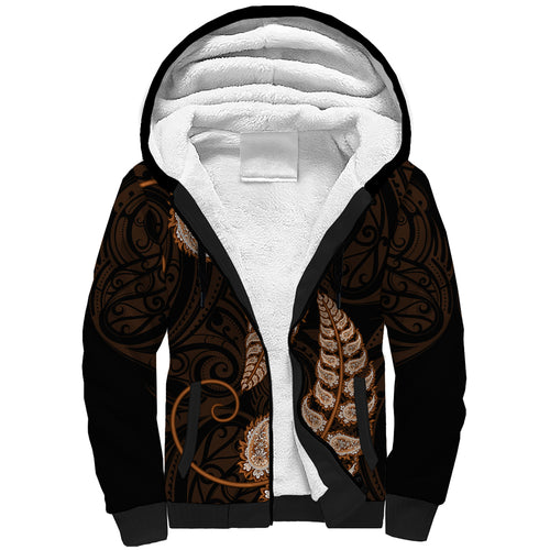 brown-new-zealand-paisley-silver-fern-sherpa-hoodie-aotearoa-maori