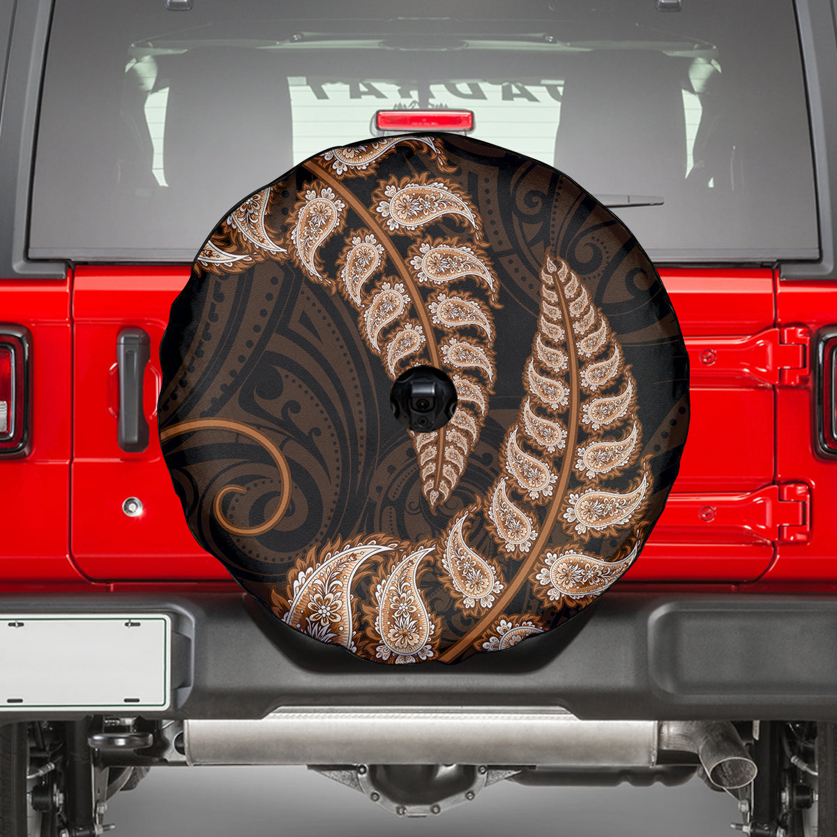 brown-new-zealand-paisley-silver-fern-spare-tire-cover-aotearoa-maori