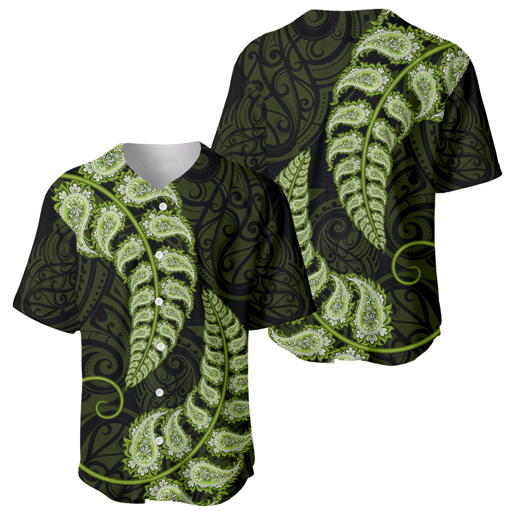 green-new-zealand-paisley-silver-fern-baseball-jersey-aotearoa-maori