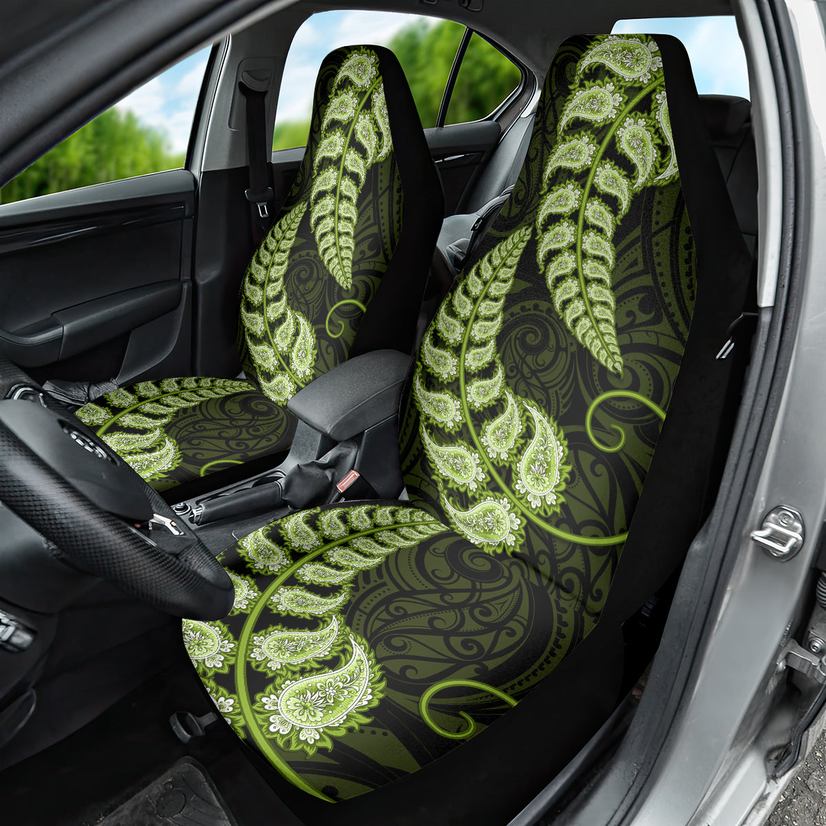 green-new-zealand-paisley-silver-fern-car-seat-cover-aotearoa-maori