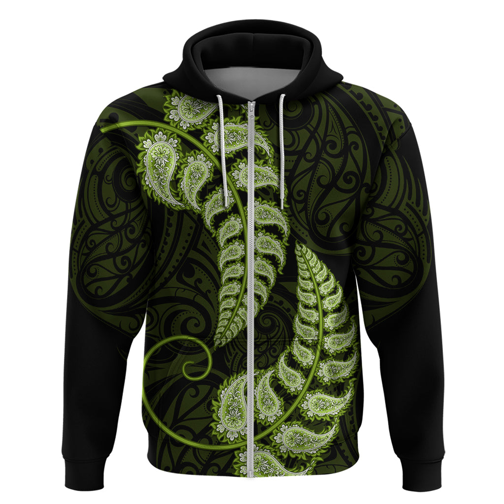 green-new-zealand-paisley-silver-fern-hoodie-aotearoa-maori