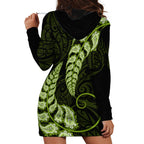 green-new-zealand-paisley-silver-fern-hoodie-dress-aotearoa-maori