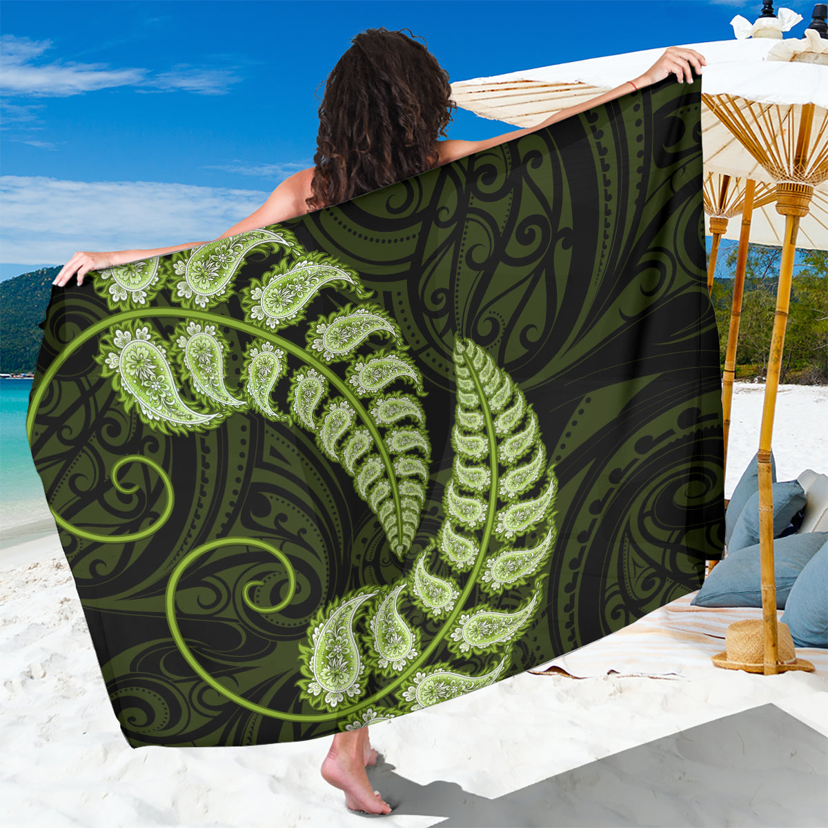 green-new-zealand-paisley-silver-fern-sarong-aotearoa-maori