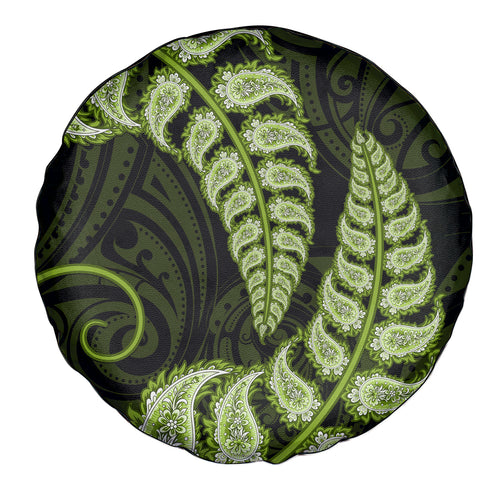 green-new-zealand-paisley-silver-fern-spare-tire-cover-aotearoa-maori