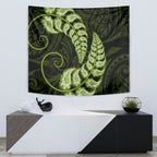 green-new-zealand-paisley-silver-fern-tapestry-aotearoa-maori