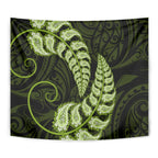 green-new-zealand-paisley-silver-fern-tapestry-aotearoa-maori