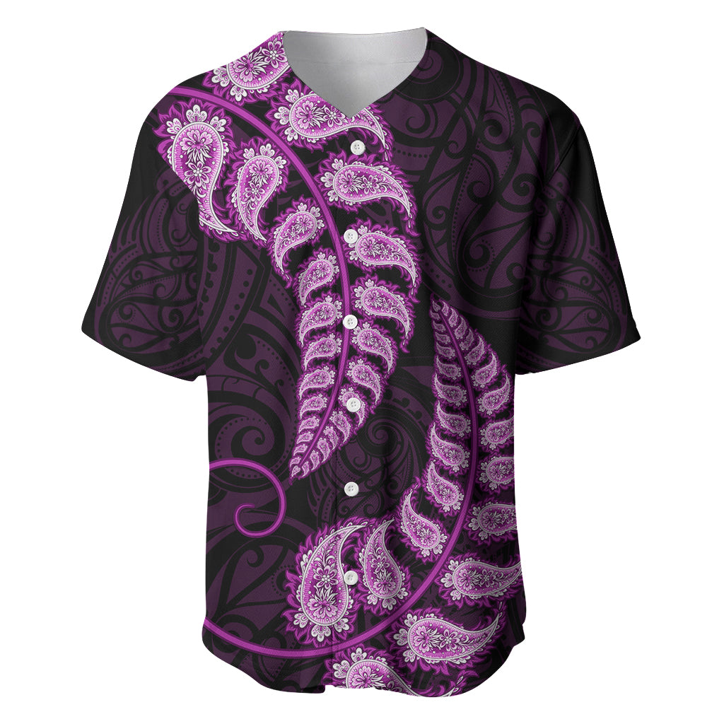 purple-new-zealand-paisley-silver-fern-baseball-jersey-aotearoa-maori