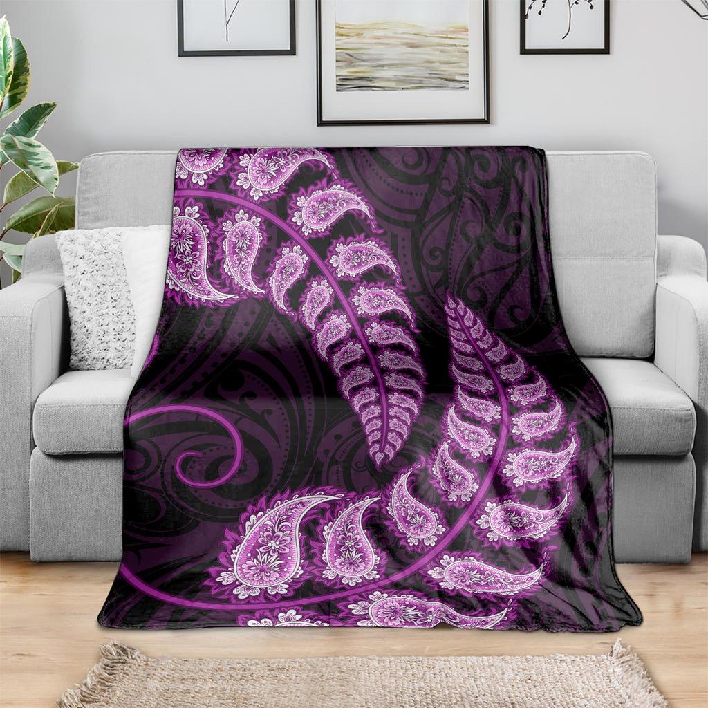 purple-new-zealand-paisley-silver-fern-blanket-aotearoa-maori