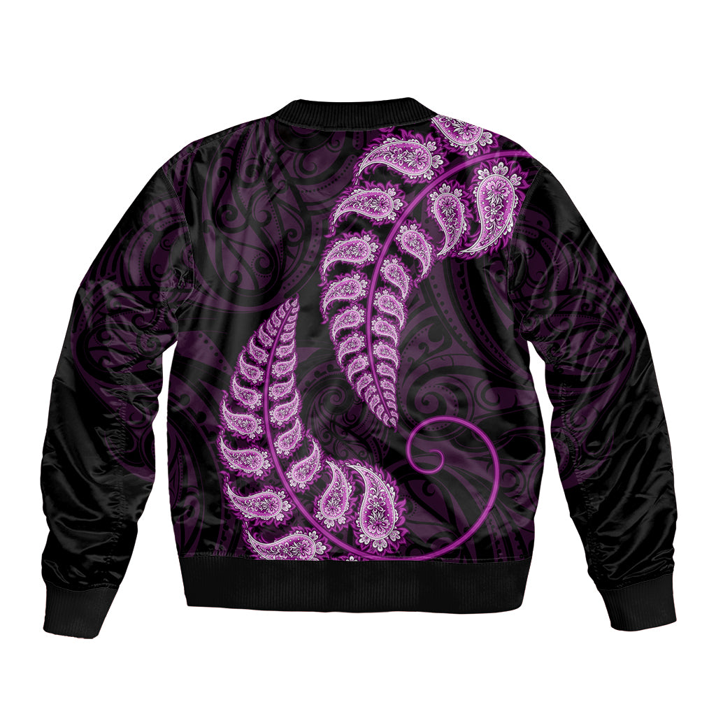 purple-new-zealand-paisley-silver-fern-bomber-jacket-aotearoa-maori