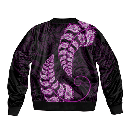 purple-new-zealand-paisley-silver-fern-bomber-jacket-aotearoa-maori